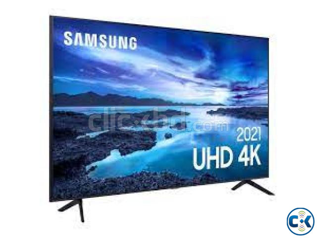 Samsung 55 Inch AU7700 4K UHD Voice Assistant Goole TV | ClickBD large image 0