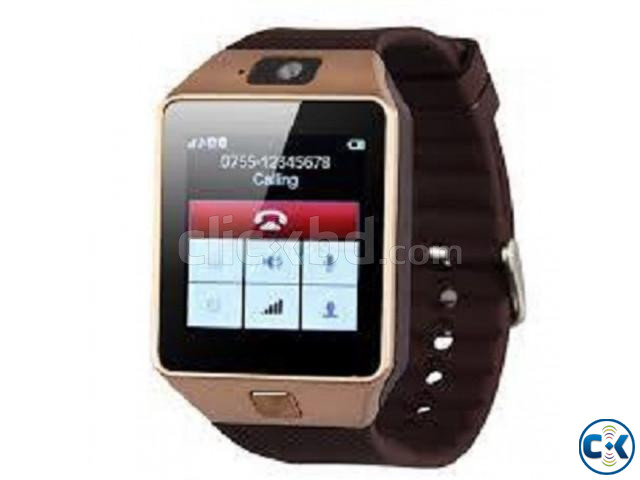DZ09 Smart Watch Single Sim Touch Display Call SMS | ClickBD large image 1
