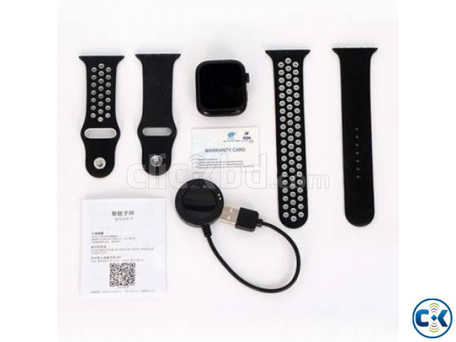 T55 Smart Watch Dual Belt Full Touch Calling Option | ClickBD large image 3