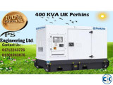 400 KVA UK Perkins Best Quality diesel generator Brand New