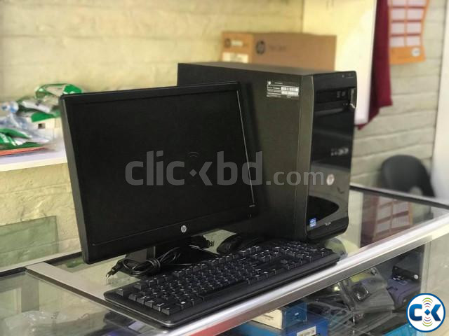 Hp Core i5 Brand Pc with Hp 19 Fresh Led | ClickBD large image 0