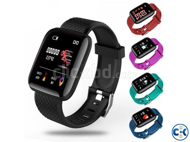 116 PLUS SMART WATCH 1.3 INCH TFT COLOR SCREEN WATERPROOF SP | ClickBD large image 0