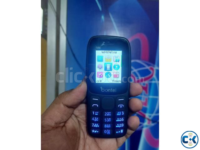 Bontel 106 Feature Phone With Warranty | ClickBD large image 1