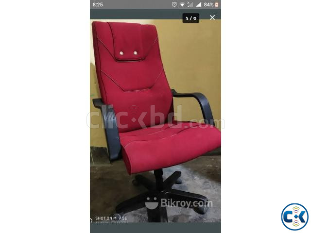 Biug red chair | ClickBD large image 2