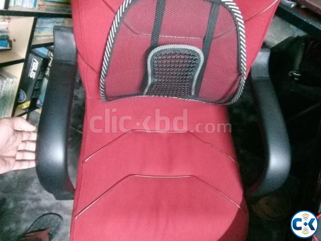 Biug red chair | ClickBD large image 3