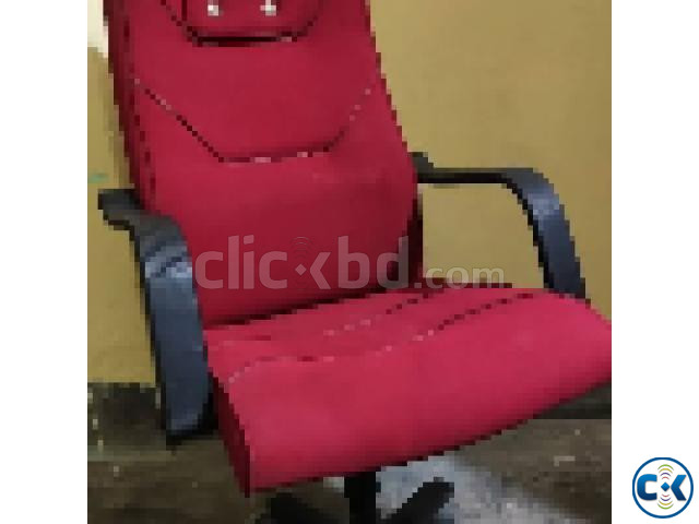 Biug red chair | ClickBD large image 4