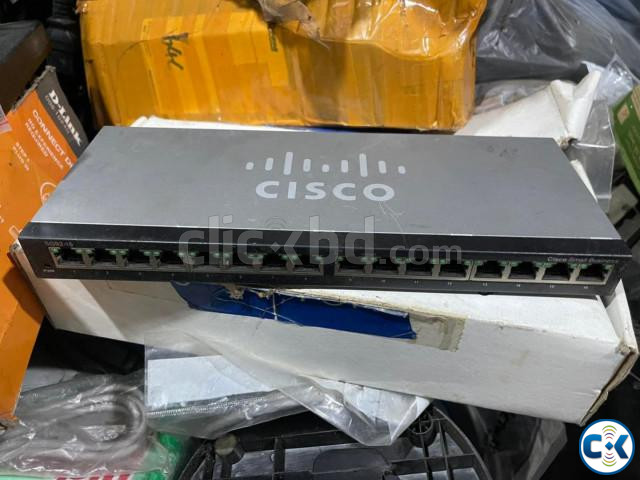 Cisco SG92-16 16 port gigabyte non manage switch. | ClickBD large image 0