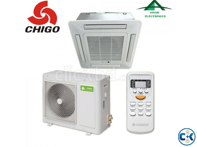 Chigo 3.0 Ton Cassette Ceiling Type Air Condition large image 1