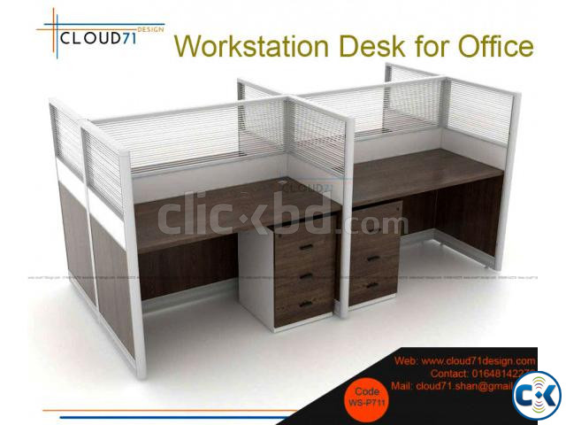 Small reception table design for office | ClickBD large image 1