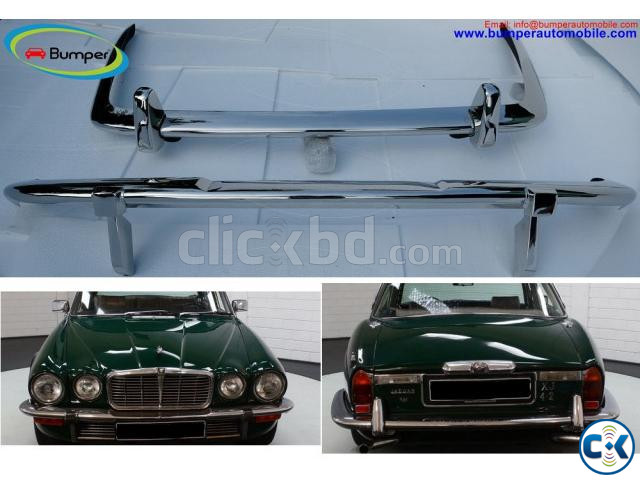 Jaguar XJ6 Series 2 bumper 1973-1979 by stainless steel | ClickBD large image 0