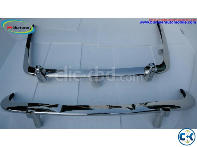 Jaguar XJ6 Series 2 bumper 1973-1979 by stainless steel | ClickBD large image 1