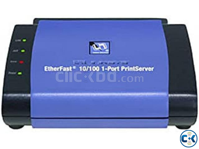 LINKSYS PPSX1 EtherFast 10 100 Print Server RJ45 LPT used. | ClickBD large image 1