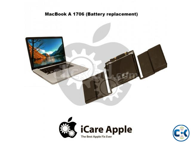 Macbook Pro A1706 Battery Replacement Service Center Dhaka | ClickBD large image 0
