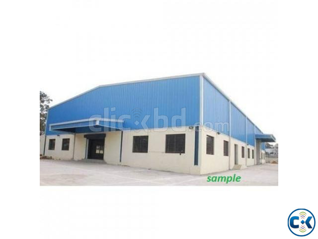 10000sqft to 20000sqft Warehouse for rent at Hemayetpur Svr | ClickBD large image 1