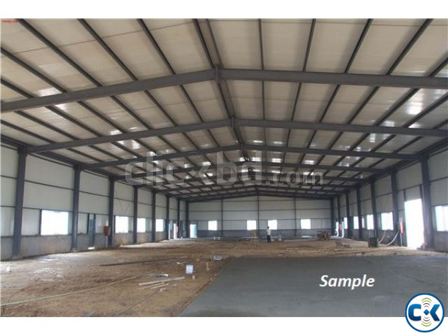10000sqft to 20000sqft Warehouse for rent at Hemayetpur Svr | ClickBD large image 2