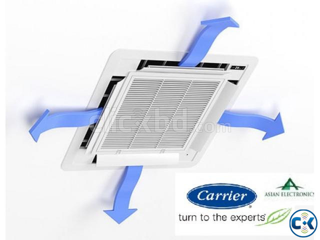 Carrier 3.0 ton Cassette Ceiling type air conditioner AC | ClickBD large image 1