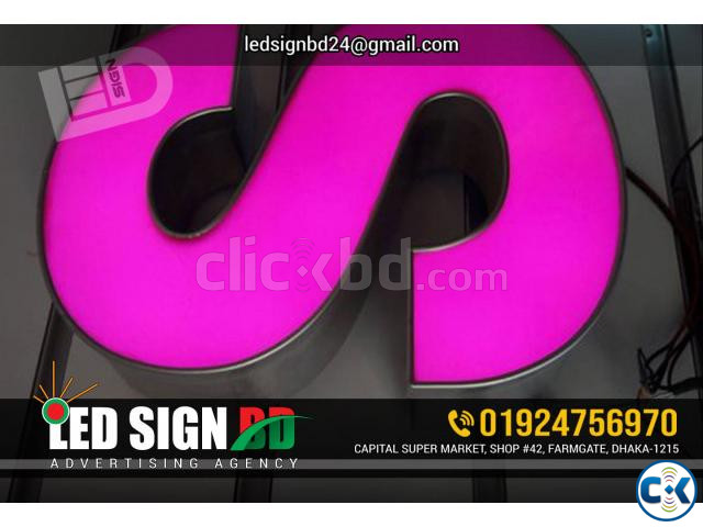 SS Bata Module Combined Letter with Led Sign and led sign bd | ClickBD large image 2