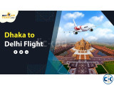 Dhaka to Delhi Flight Air Ticket Price