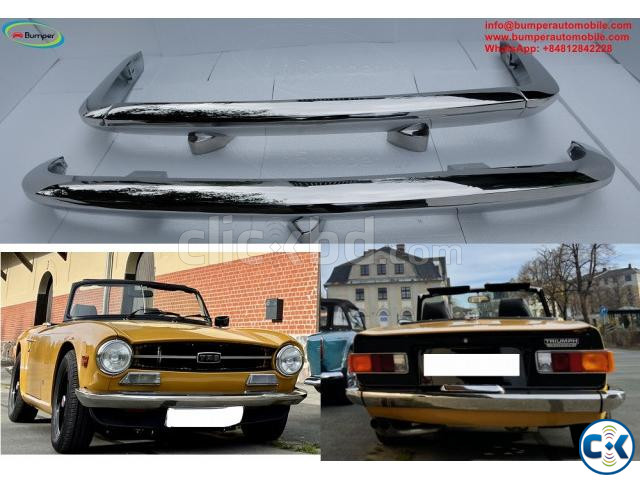 Triumph TR6 bumpers 1969-1974  | ClickBD large image 0