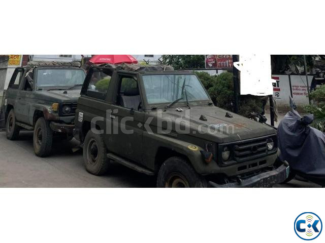 land cruiser army auction | ClickBD large image 0
