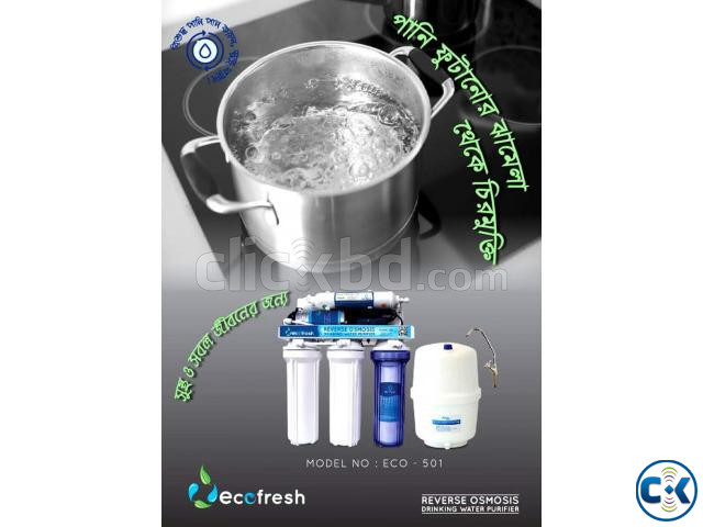 ECOFRESH FIVE STAGE REVERSE OSMOSIS WATER PURIFIER | ClickBD large image 0