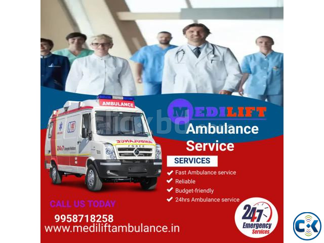 Medilift Ambulance Service in Patna Best Alternative | ClickBD large image 0