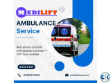 Medilift Ambulance Service in Delhi with Suitable Medical