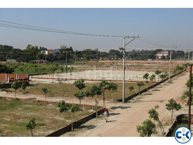 3.8 Katha Veryfied plot at Modhu City 2 | ClickBD large image 1