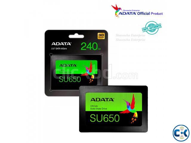 Adata Genuine SU650 240GB SSD Harddrive 2.5  | ClickBD large image 4