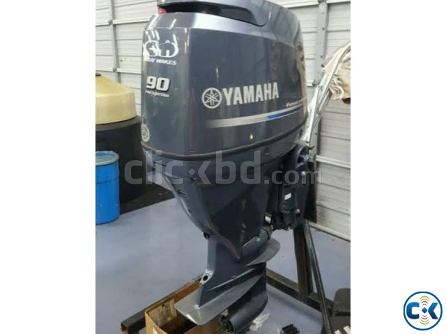 Used Yamaha Outboards 90HP 4 Stroke Motor  | ClickBD large image 0