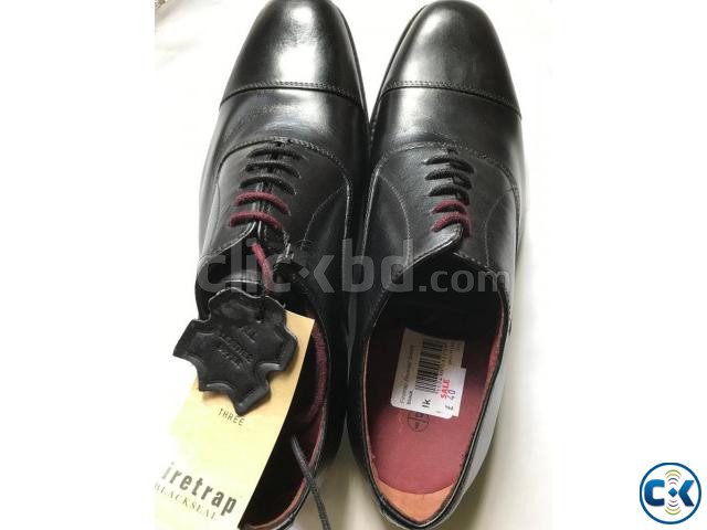 Firetrap Men s Blackseal Leather Shoes - Black New  | ClickBD large image 4