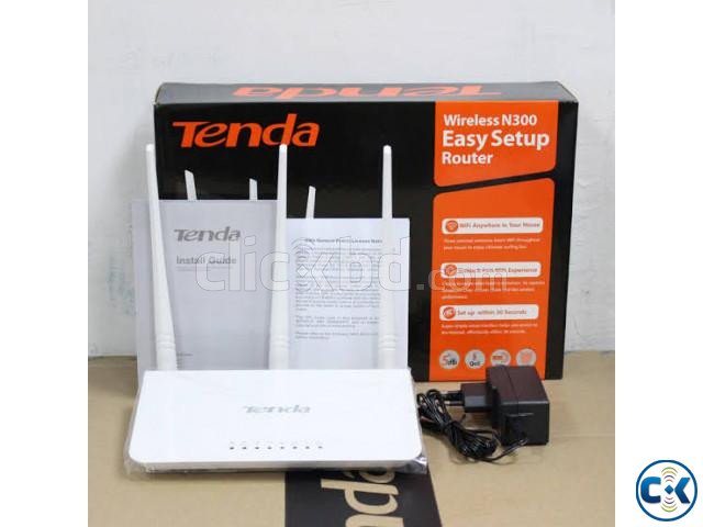 Tenda F3 Router 300Mbps Original SB 01 Year Warranty  | ClickBD large image 3