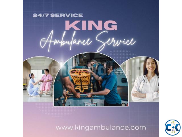 King Ambulance in Patna with Extraordinary Medical Service | ClickBD large image 0