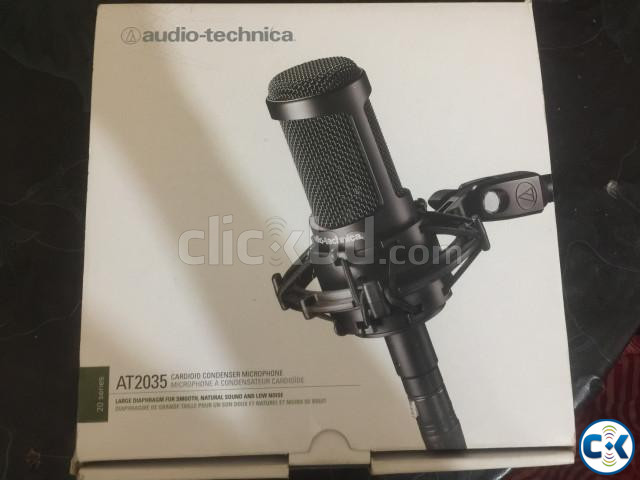 Audio-Technica AT2035 Cardioid Condenser Microphone  | ClickBD large image 0