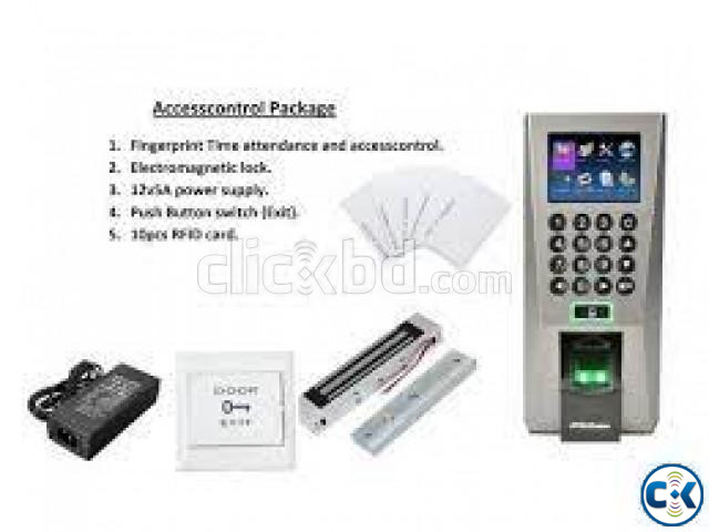 ZKTeco f-18 Fingerprint Accesscontrol full pkg price in bd | ClickBD large image 0