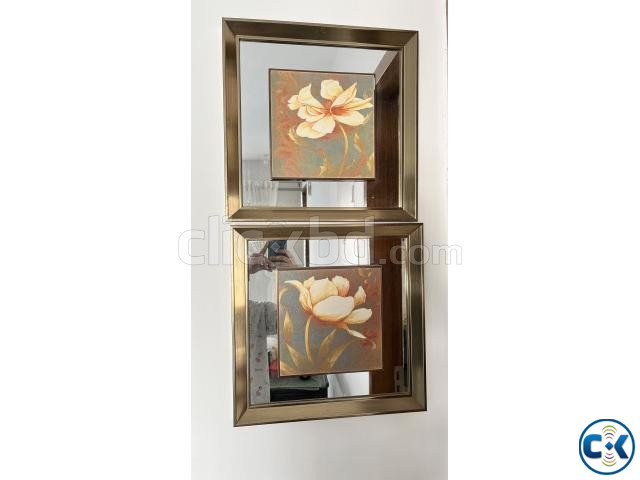 Beautiful flower painting framed | ClickBD large image 1