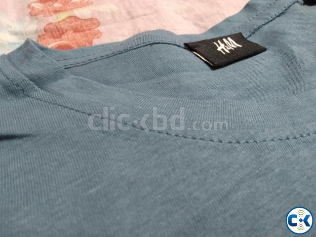 Solid Color T-shirt H M  | ClickBD large image 0