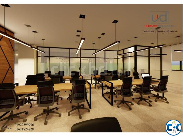 Office Workplace and Interior Decoration UDL-OW-015 | ClickBD large image 2