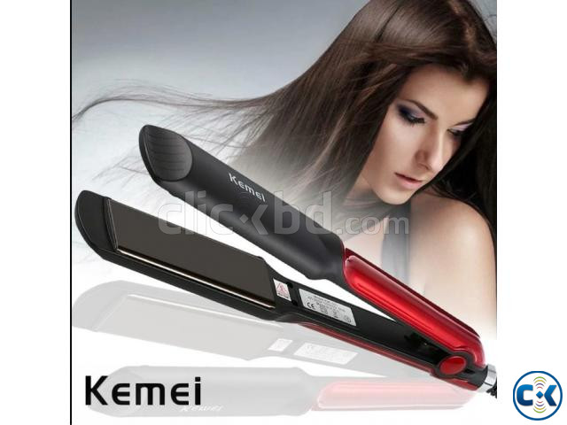 Kemei KM-531 Professional Ceramic Hair Straightener | ClickBD large image 2