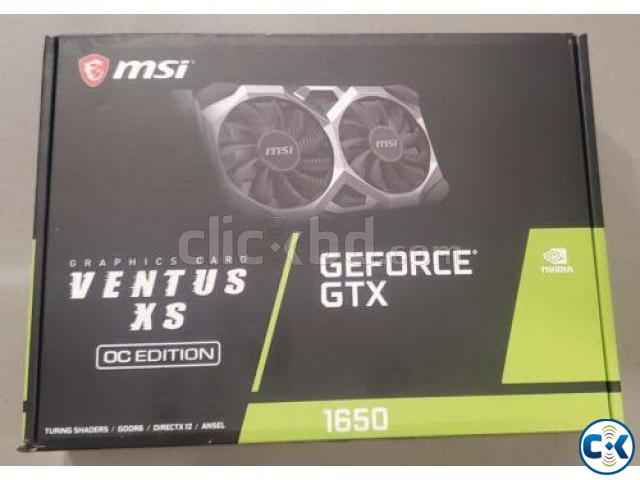 MSI Geforce GTX 1650 Ventus XS OC 4GB Graphics Card | ClickBD large image 2
