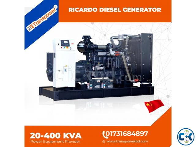 30 KVA Ricardo Diesel Generator China  large image 3