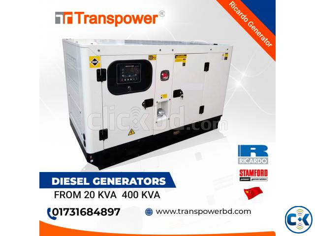 62.5 KVA Ricardo Diesel Generator China  | ClickBD large image 1