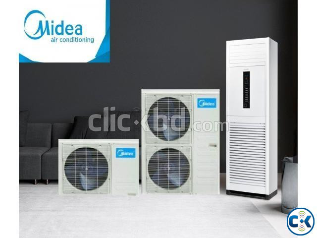 With Warranty Midea 5.0 Ton Ceiling Floor Stand Type AC | ClickBD large image 1