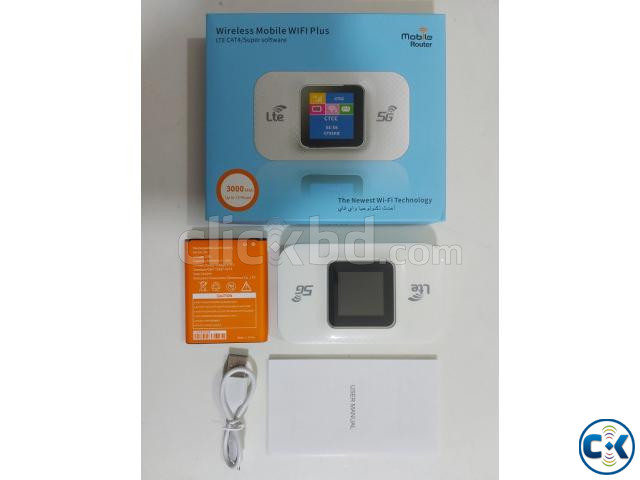 TABWD 4G E5783 Plus 300mbps Pocket Wifi Router 3000mAh Batte | ClickBD large image 1