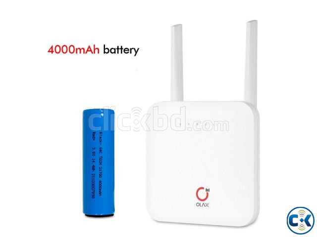 OLAX AX6 PRO 4G LTE Sim Router With Battery 4000mAh | ClickBD large image 0
