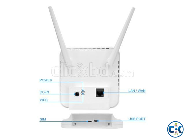 OLAX AX6 PRO 4G LTE Sim Router With Battery 4000mAh | ClickBD large image 3