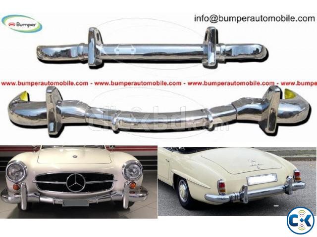 Mercedes 190 SL Roadster W121 1955-1963 bumpers | ClickBD large image 1
