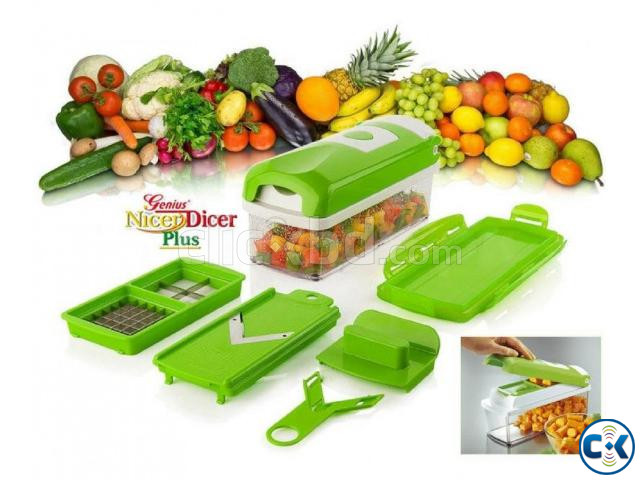 Nicer Dicer Plus Vegetable Cutter | ClickBD large image 0