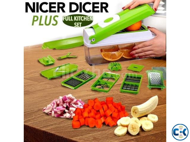 Nicer Dicer Plus Vegetable Cutter | ClickBD large image 3
