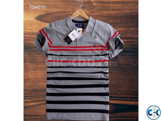 Stylist Premium Half Sleeve Polo T- shirt For Men TS4010 | ClickBD large image 0
